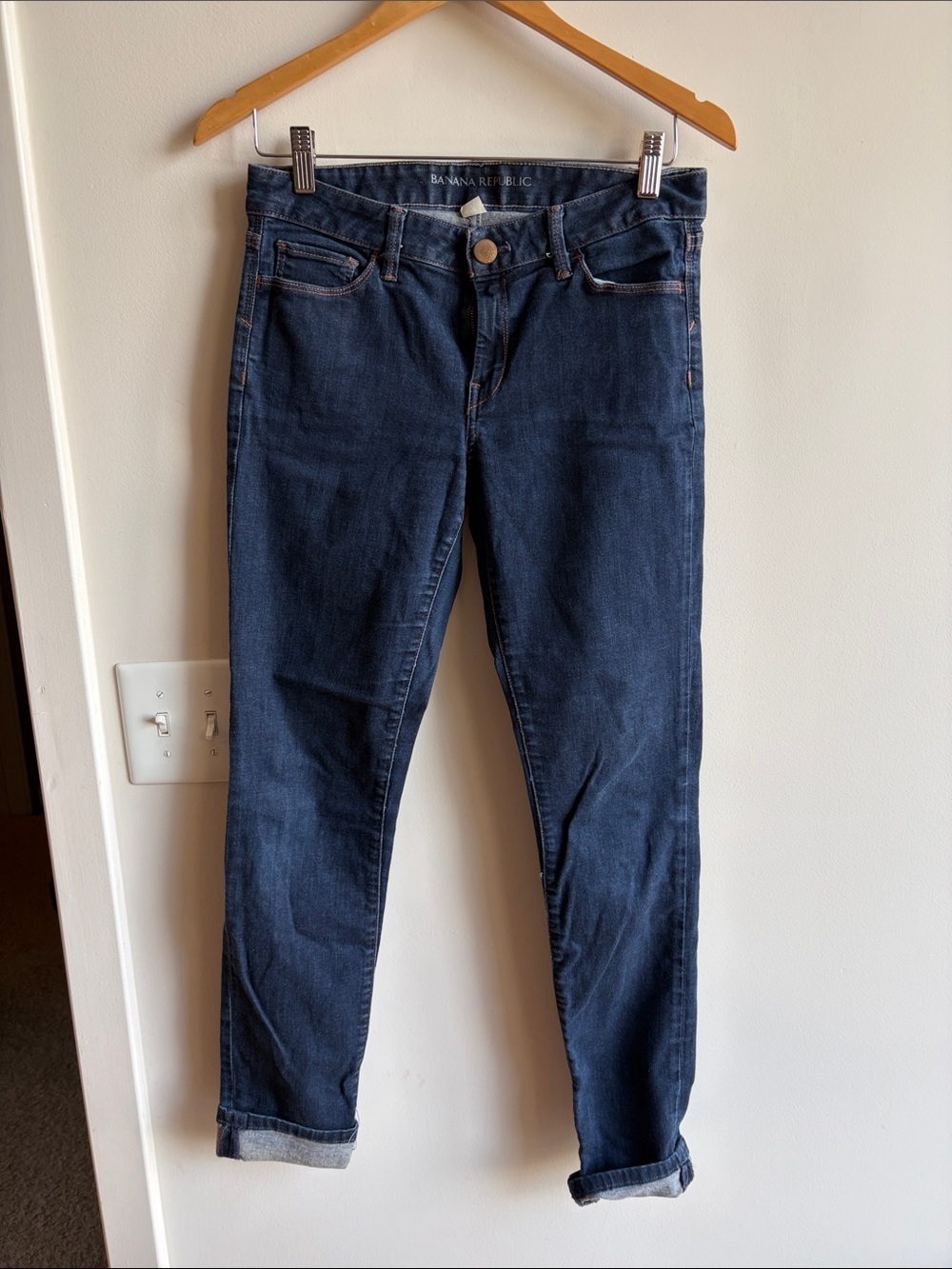 Banana Republic Women's Dark Indigo Skinny Jeans